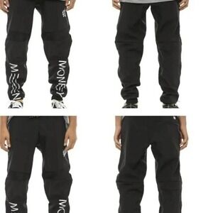 Rocksmith Mens New Money Graphic Tech Joggers Black XL Streetwear Pants
